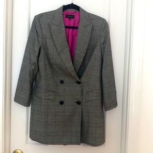 Tartan Plaid coat / dress